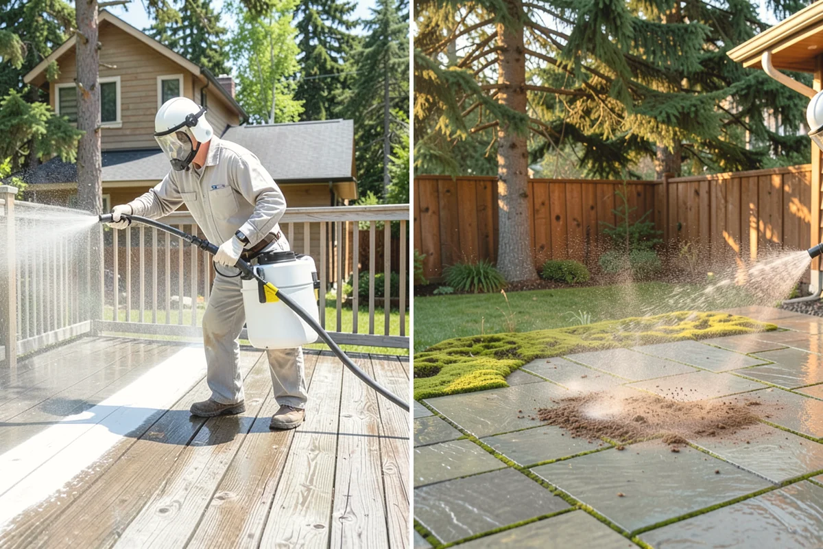 Wood Fence Washing in Mill Creek, Snohomish County, WA - Inspect for loose or rotted boards before starting