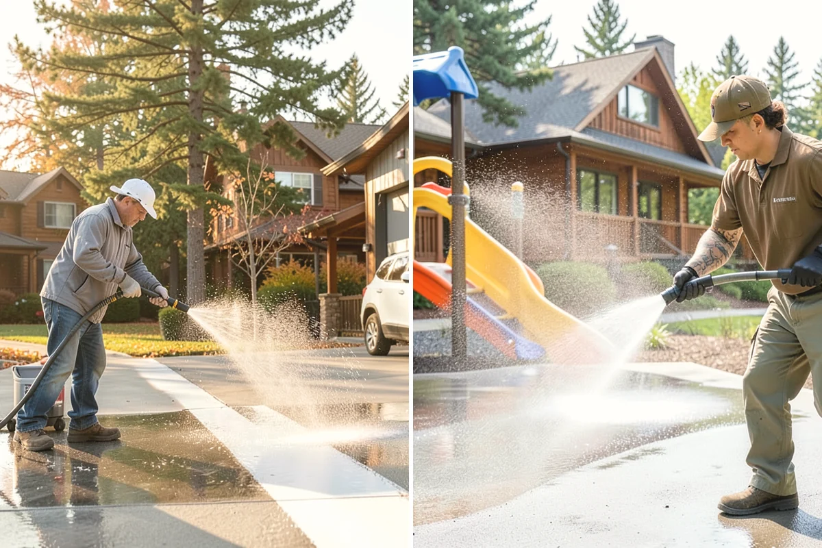 Wood Fence Washing in Ruston, Pierce County, WA - Inspect for loose or rotted boards before starting