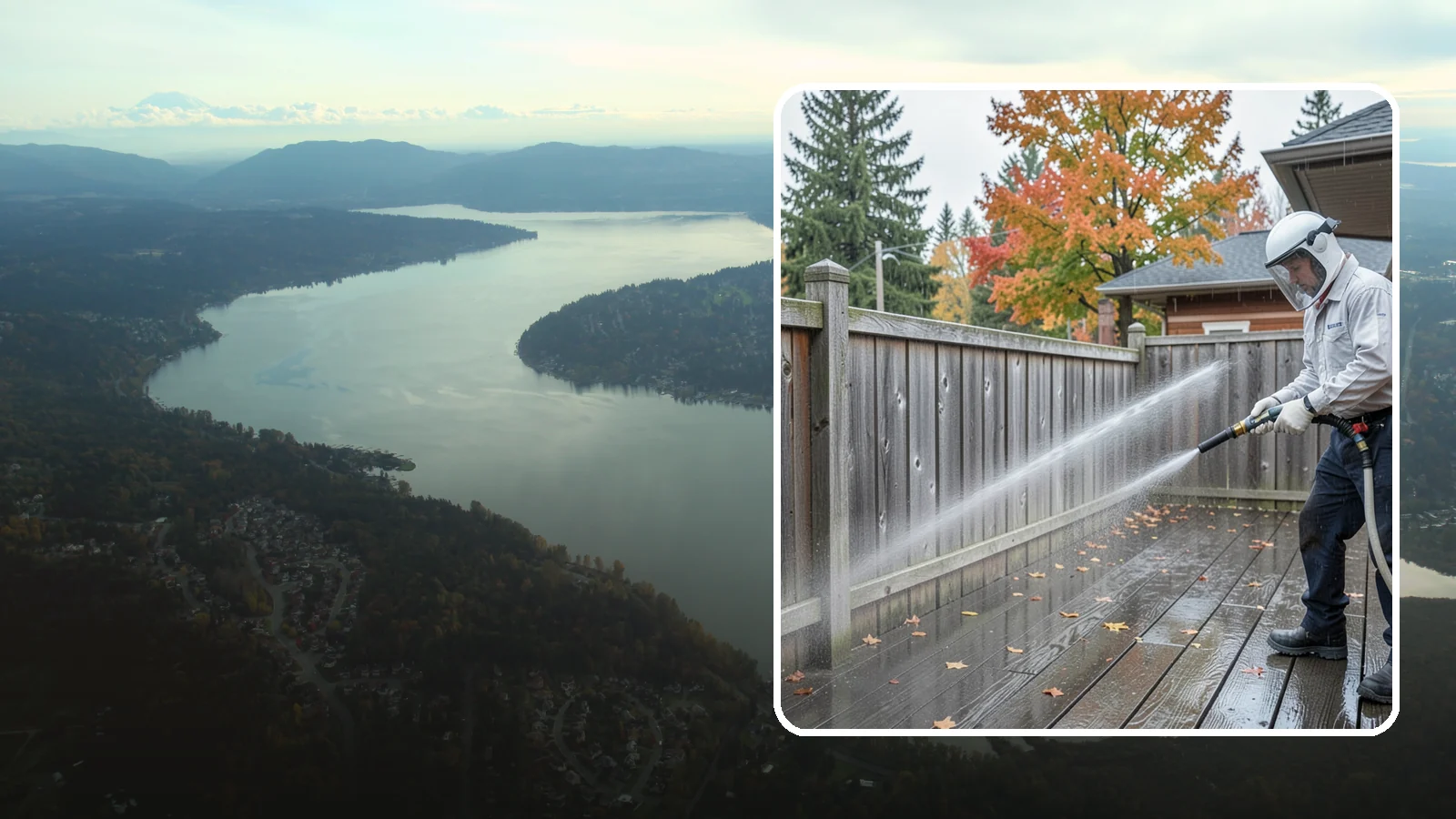 Wood Fence Washing in Sammamish, King County, WA - Pressure-controlled washing for pressure-treated and fir fences that keeps the boards intact while clearing years of grime.