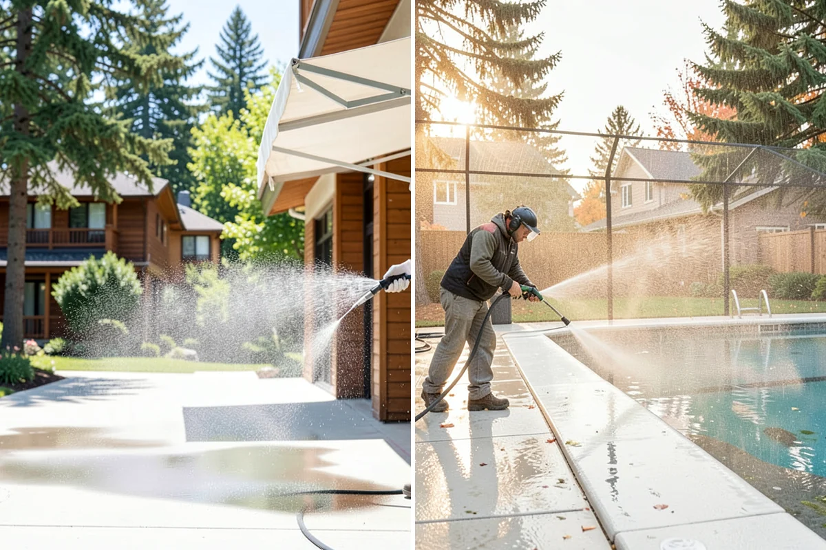 Wood Fence Washing in Shoreline, King County, WA - Inspect for loose or rotted boards before starting