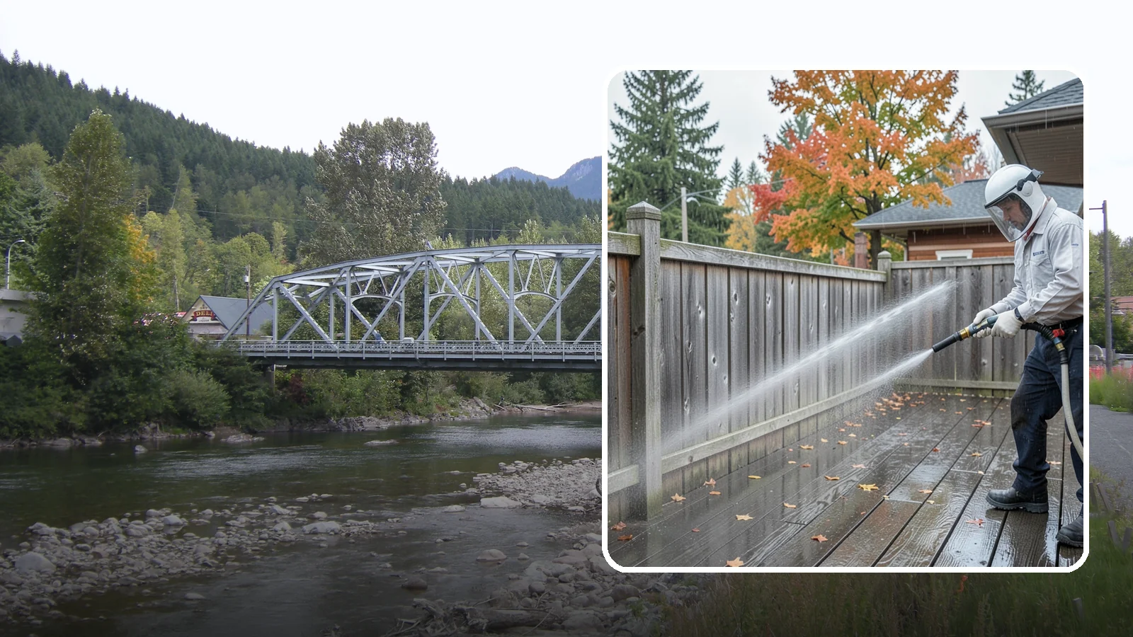 Wood Fence Washing in Skykomish, King County, WA - Pressure-controlled washing for pressure-treated and fir fences that keeps the boards intact while clearing years of grime.
