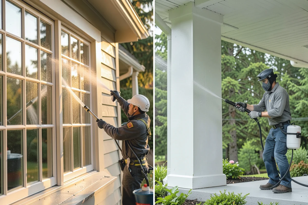 Wood Fence Washing in Skykomish, King County, WA - Inspect for loose or rotted boards before starting