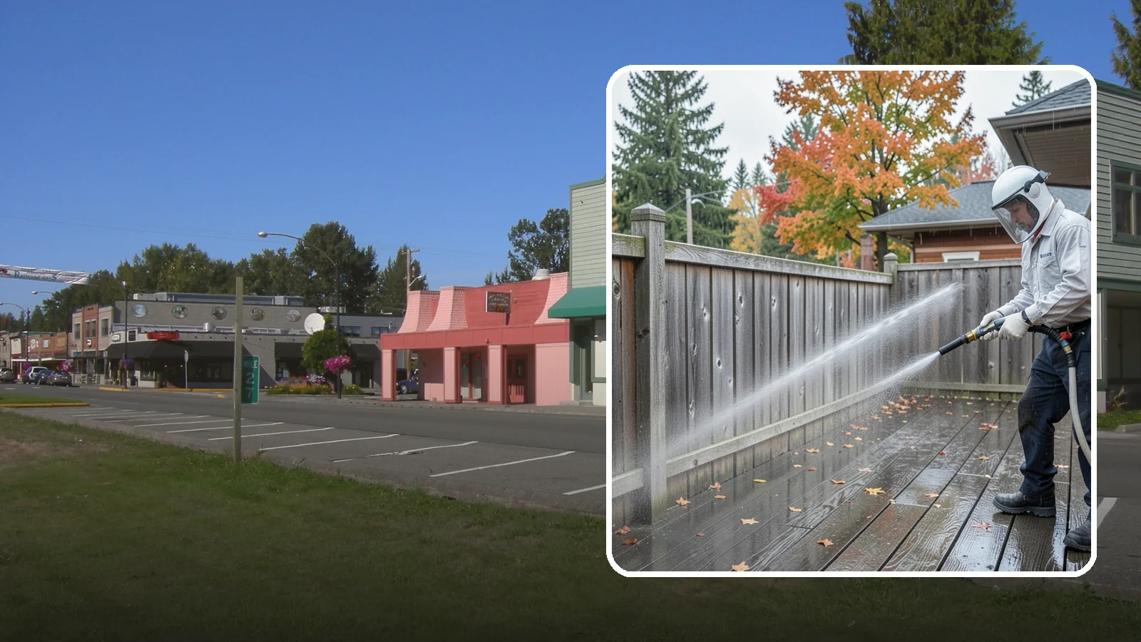 Wood Fence Washing in Snoqualmie, King County, WA - Pressure-controlled washing for pressure-treated and fir fences that keeps the boards intact while clearing years of grime.