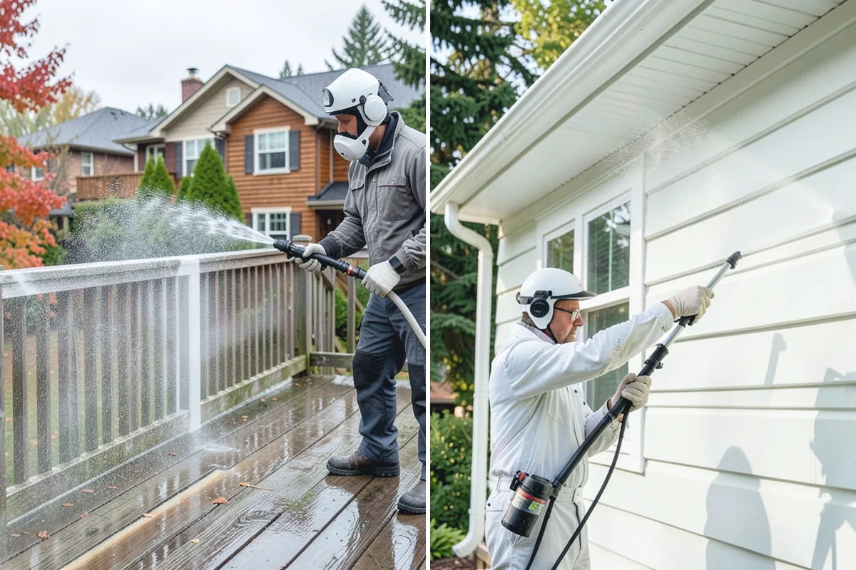 Wood Fence Washing in South Prairie, Pierce County, WA - Inspect for loose or rotted boards before starting