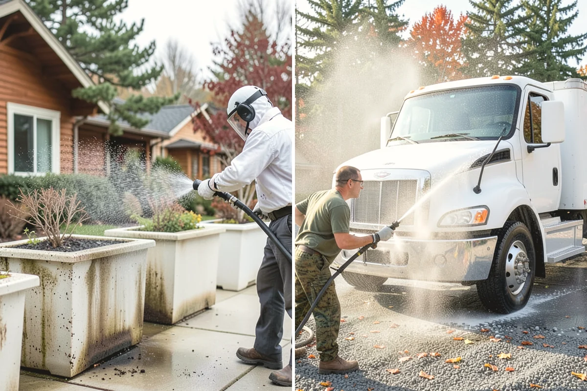 Wood Fence Washing in Steilacoom, Pierce County, WA - Inspect for loose or rotted boards before starting