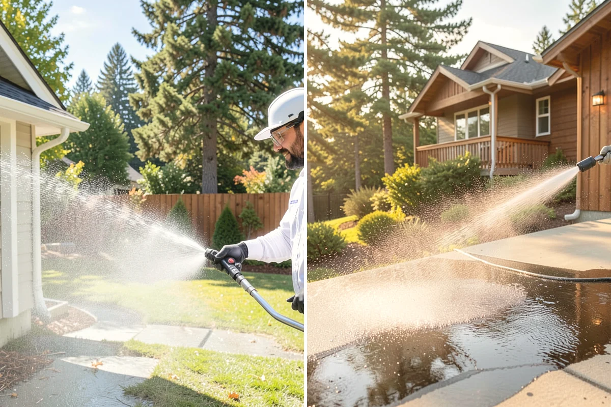 Wood Restoration in Anacortes, Skagit County, WA - Apply stripper to remove old stain, sealer, or paint