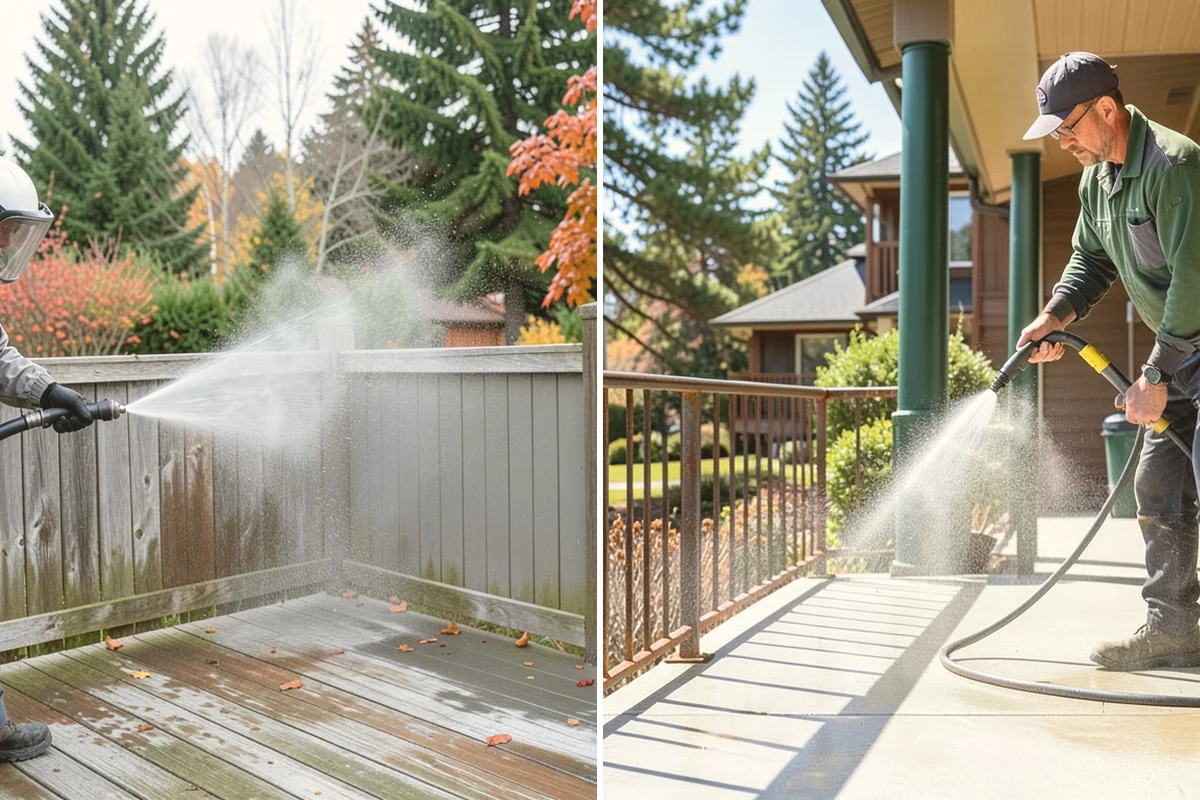 Wood Restoration in Bellevue, King County, WA - Apply stripper to remove old stain, sealer, or paint