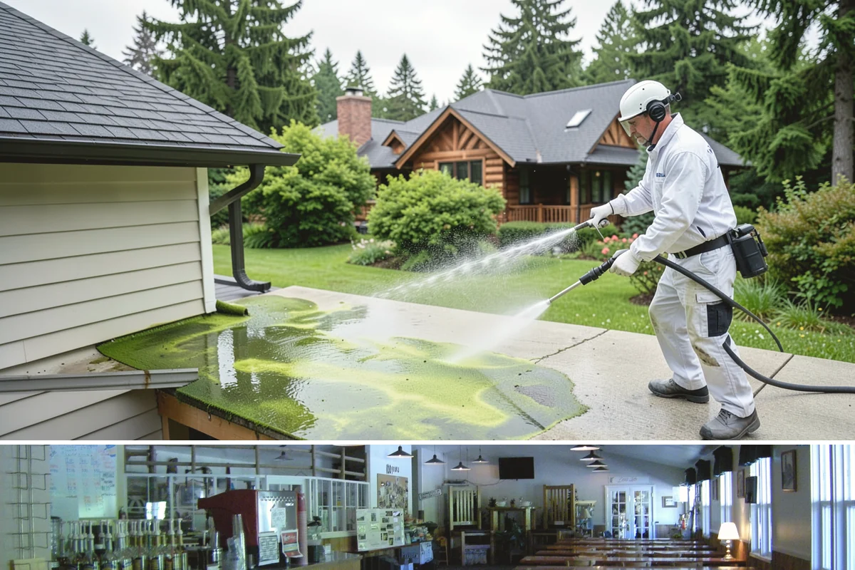 Wood Restoration in Black Diamond, King County, WA - Restore wood in late spring or summer so the brightened surface can dry and then be sealed within the same dry window.