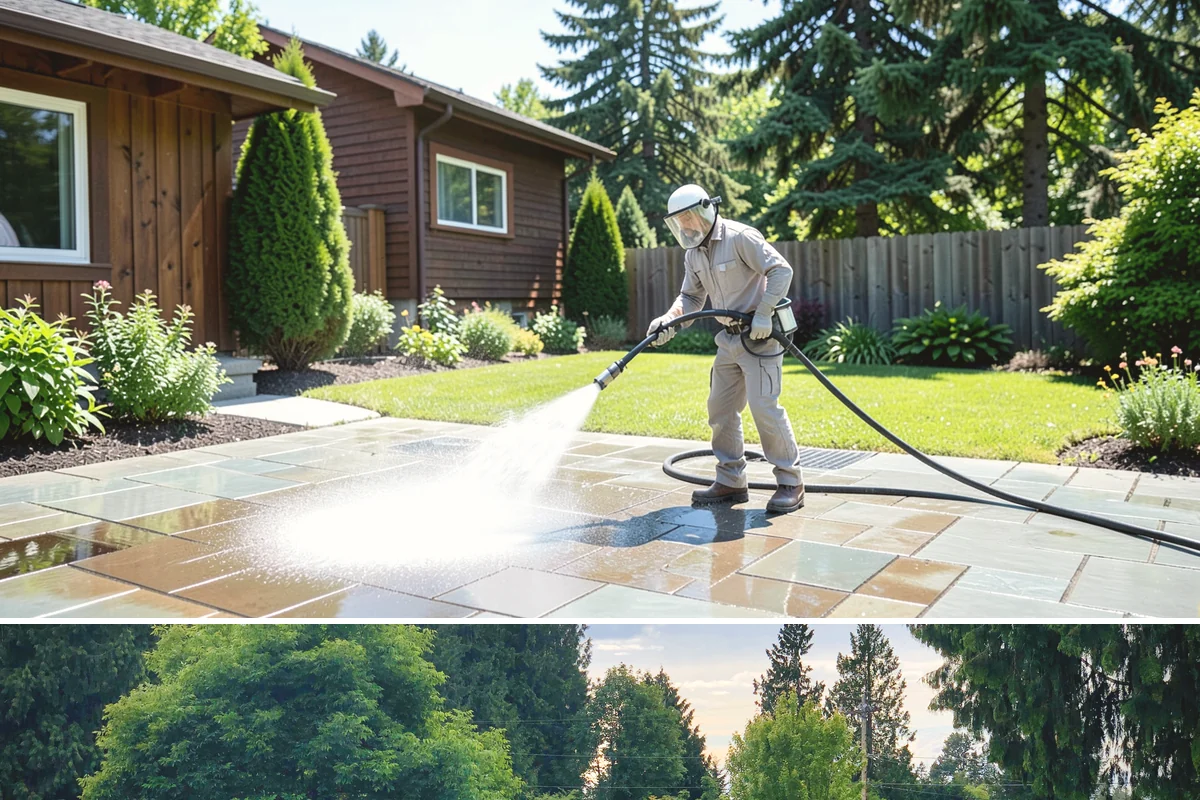 Wood Restoration in Bonney Lake, Pierce County, WA - Restore wood in late spring or summer so the brightened surface can dry and then be sealed within the same dry window.
