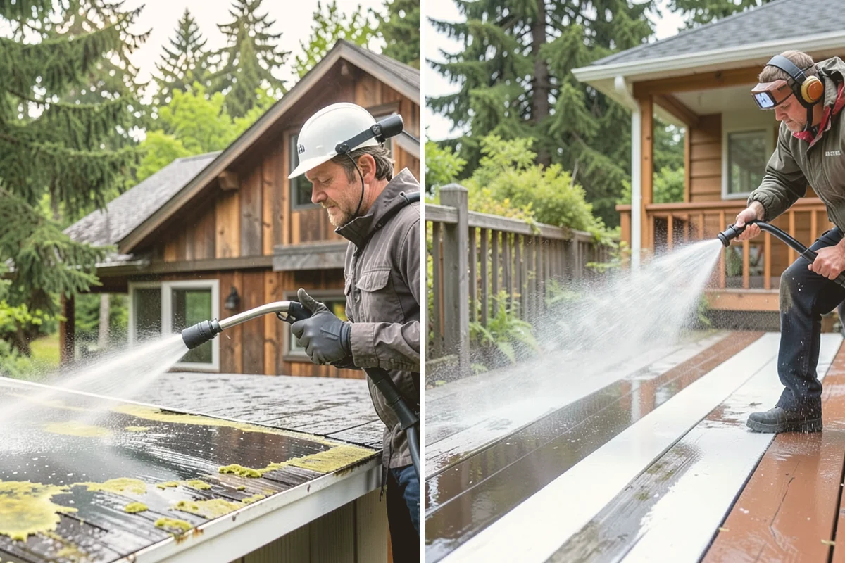 Wood Restoration in Brier, Snohomish County, WA - Apply stripper to remove old stain, sealer, or paint