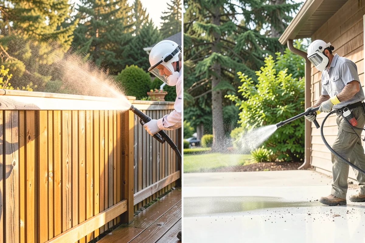 Wood Restoration in Burlington, Skagit County, WA - Apply stripper to remove old stain, sealer, or paint