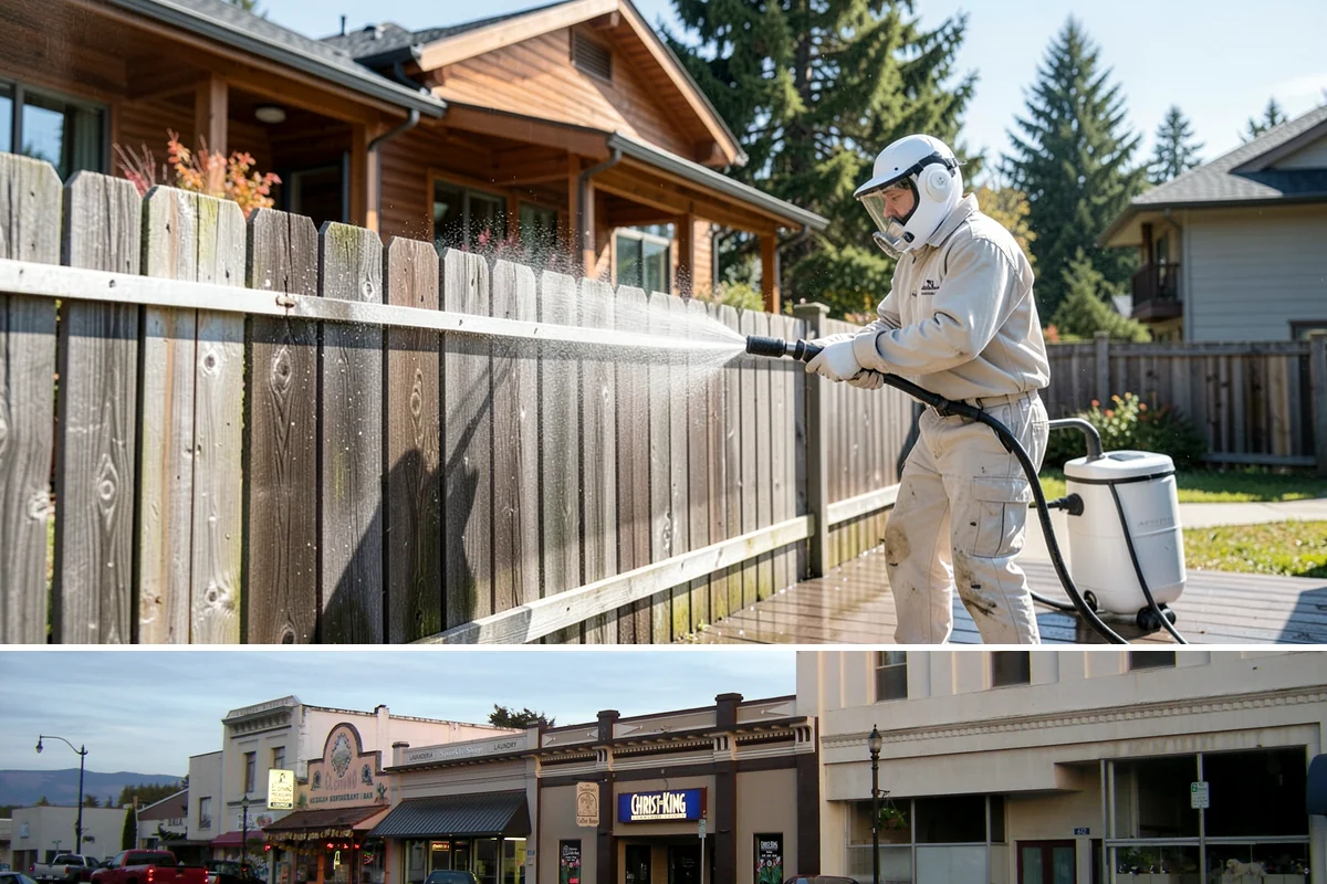 Wood Restoration in Burlington, Skagit County, WA - Restore wood in late spring or summer so the brightened surface can dry and then be sealed within the same dry window.