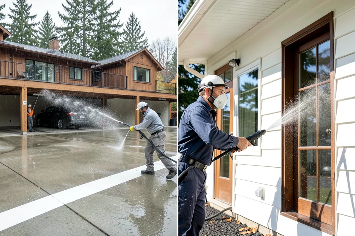 Wood Restoration in Clyde Hill, King County, WA - Apply stripper to remove old stain, sealer, or paint