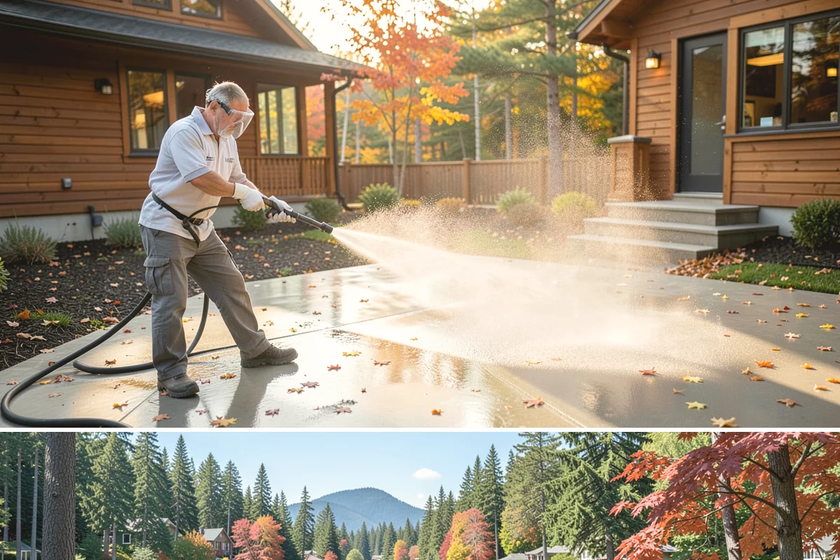 Wood Restoration in Covington, King County, WA - Restore wood in late spring or summer so the brightened surface can dry and then be sealed within the same dry window.