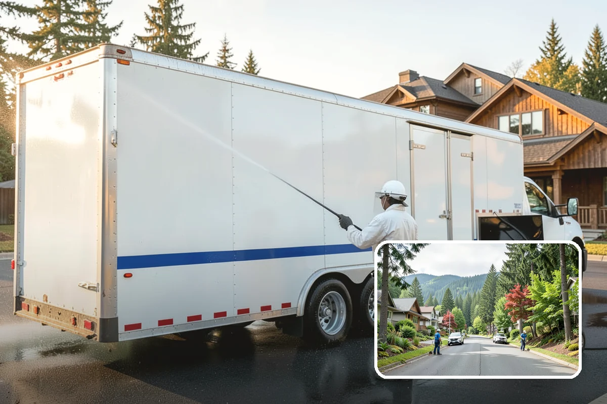 Wood Restoration in Darrington, Snohomish County, WA - Reverses gray weathering and reveals fresh wood tone