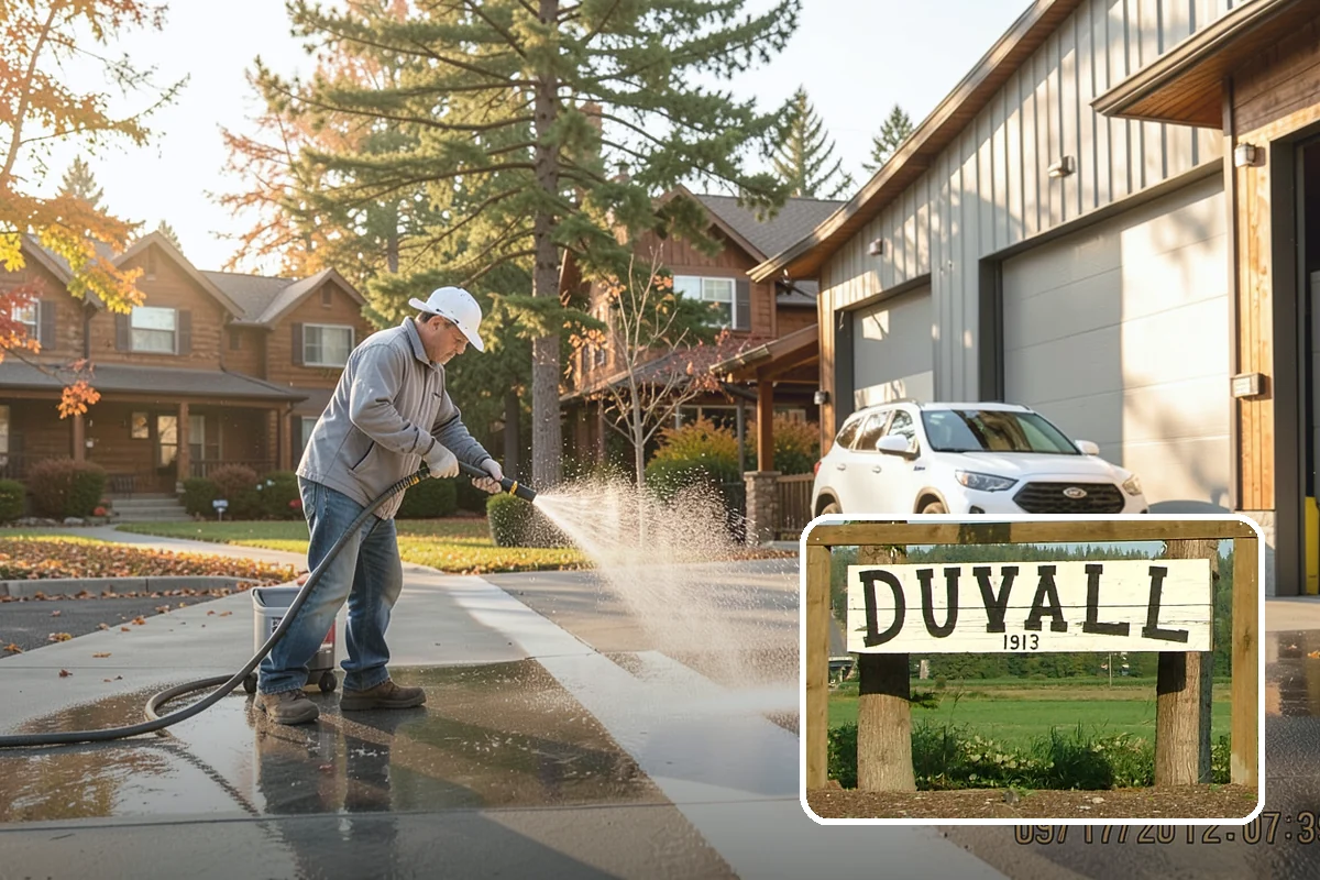Wood Restoration in Duvall, King County, WA - Reverses gray weathering and reveals fresh wood tone