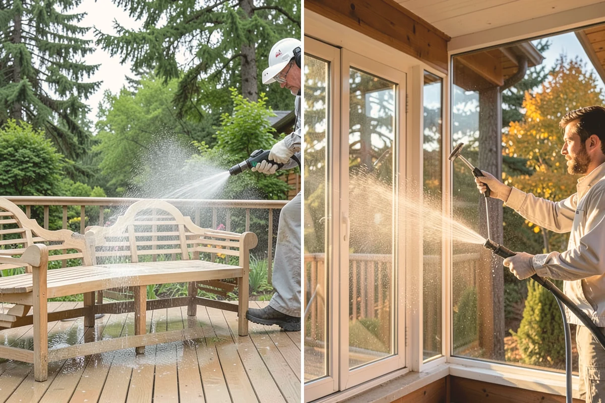 Wood Restoration in Index, Snohomish County, WA - Apply stripper to remove old stain, sealer, or paint