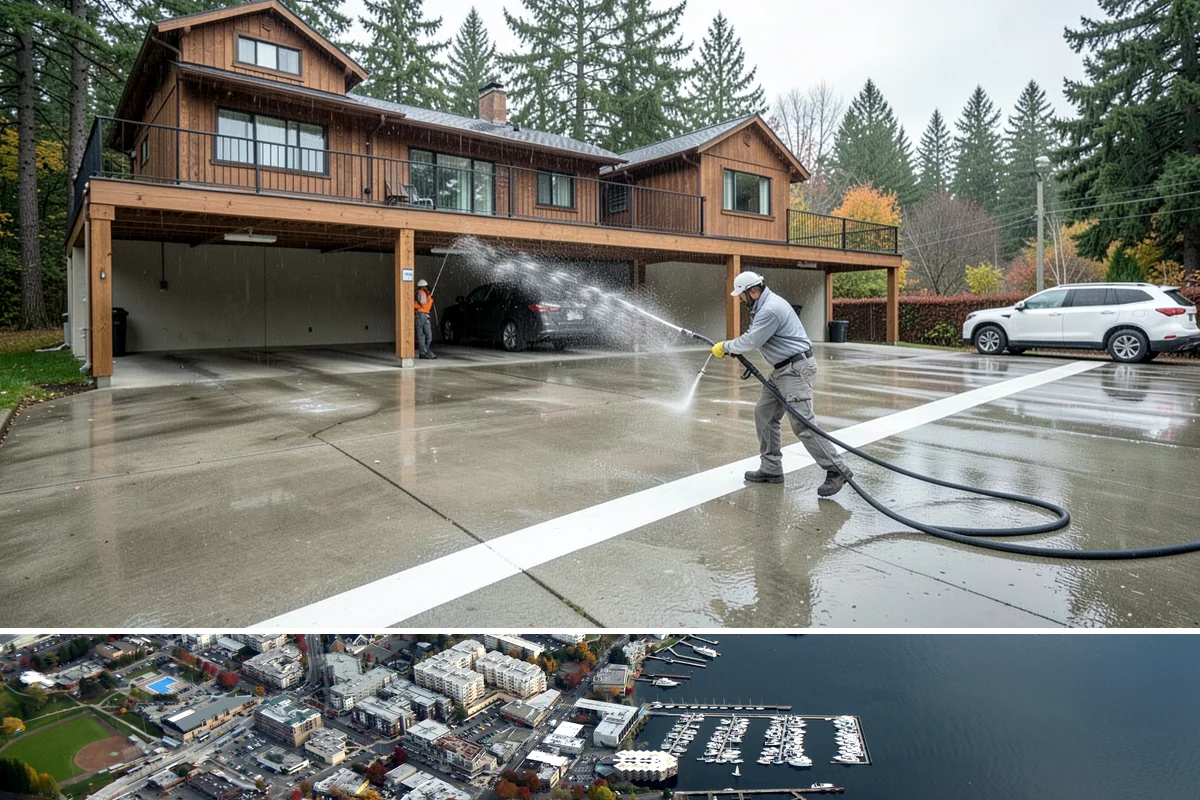 Wood Restoration in Kirkland, King County, WA - Restore wood in late spring or summer so the brightened surface can dry and then be sealed within the same dry window.