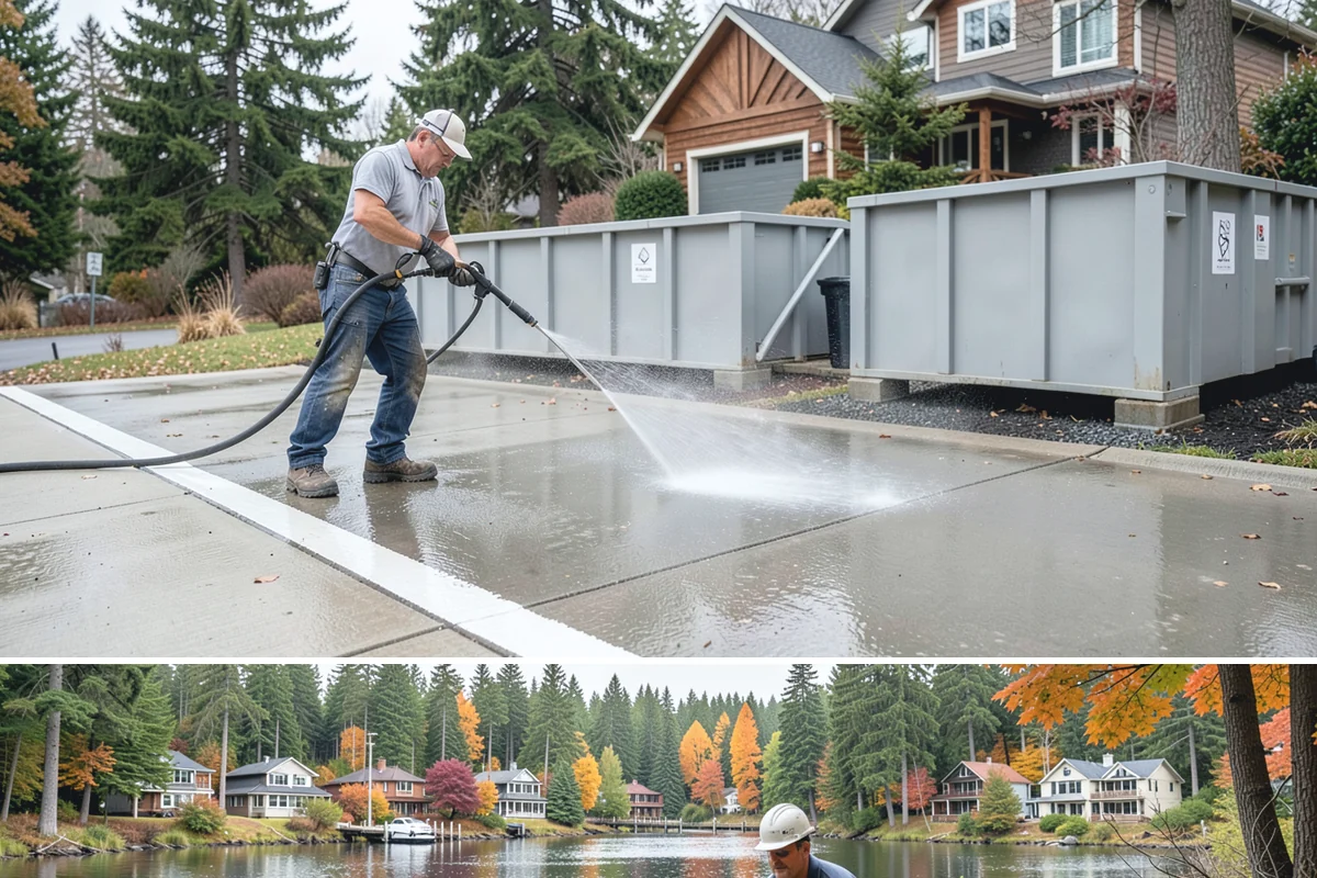 Wood Restoration in La Conner, Skagit County, WA - Restore wood in late spring or summer so the brightened surface can dry and then be sealed within the same dry window.