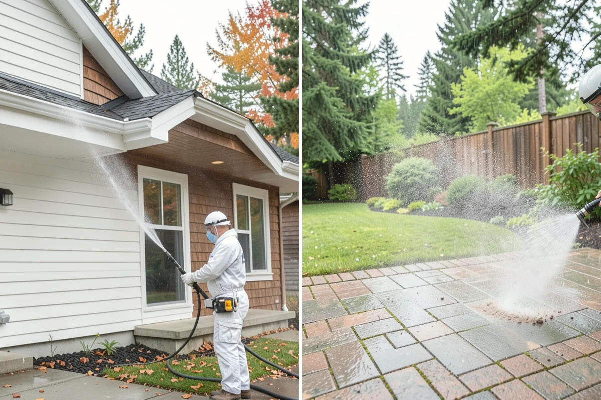 Wood Restoration in Lake Stevens, Snohomish County, WA - Apply stripper to remove old stain, sealer, or paint