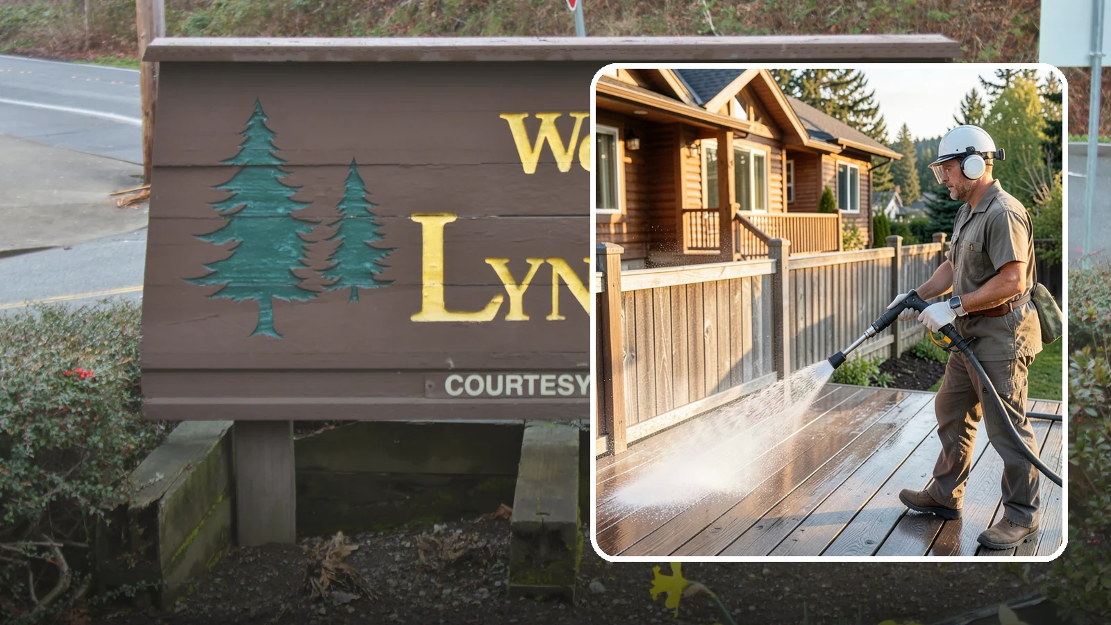 Wood Restoration in Lynnwood, Snohomish County, WA - Full restoration of gray, weathered wood surfaces that strips old finish, brightens the grain, and readies boards for lasting...