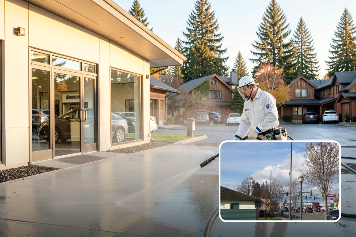 Wood Restoration in Marysville, Snohomish County, WA - Reverses gray weathering and reveals fresh wood tone