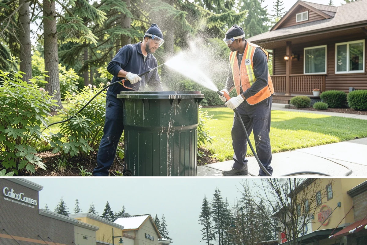 Wood Restoration in Mill Creek, Snohomish County, WA - Restore wood in late spring or summer so the brightened surface can dry and then be sealed within the same dry window.