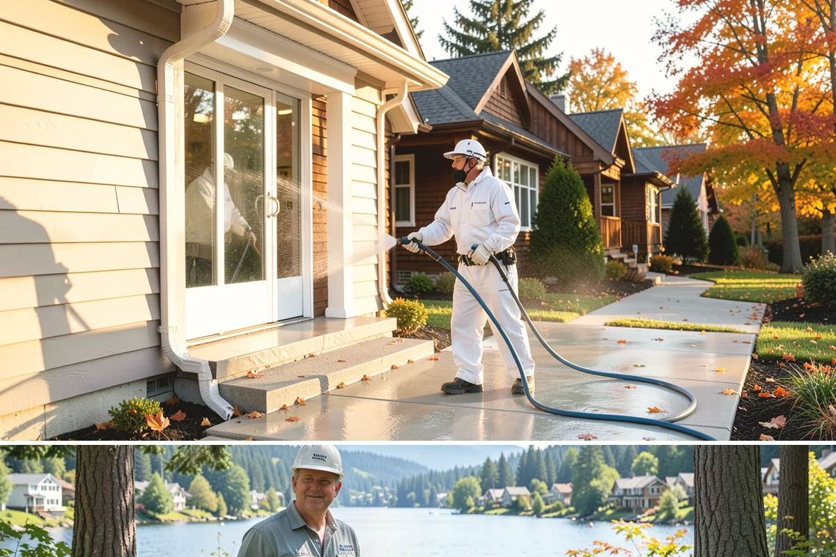 Wood Restoration in Milton, King County, WA - Restore wood in late spring or summer so the brightened surface can dry and then be sealed within the same dry window.