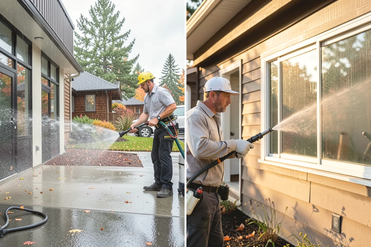 Wood Restoration in Monroe, Snohomish County, WA - Apply stripper to remove old stain, sealer, or paint
