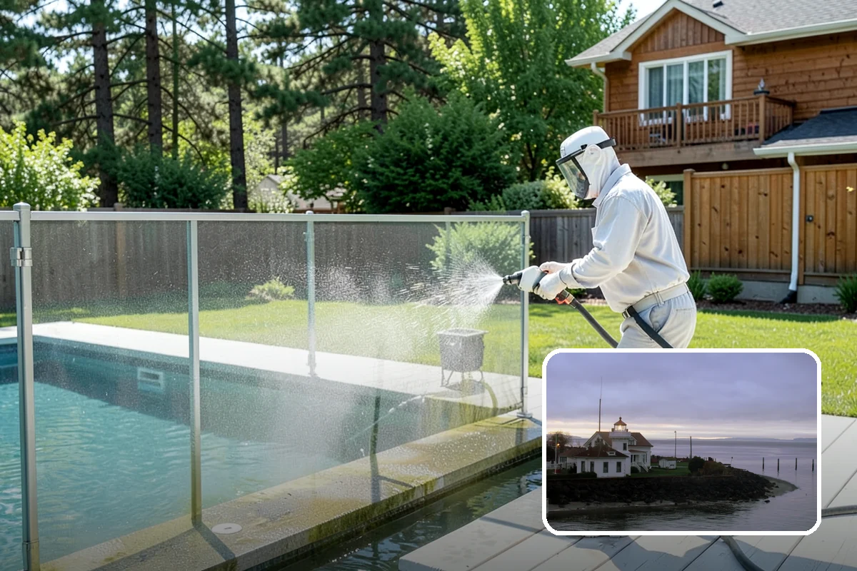 Wood Restoration in Mukilteo, Snohomish County, WA - Reverses gray weathering and reveals fresh wood tone