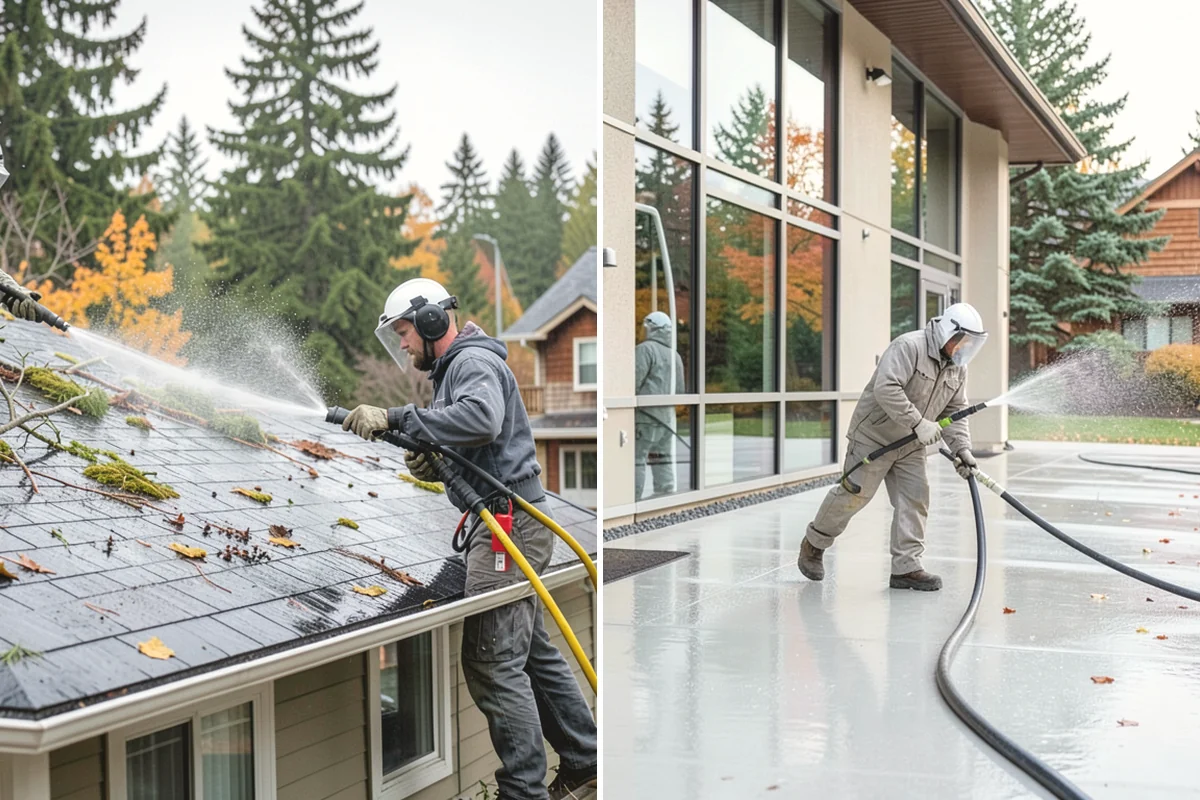 Wood Restoration in North Bend, King County, WA - Apply stripper to remove old stain, sealer, or paint