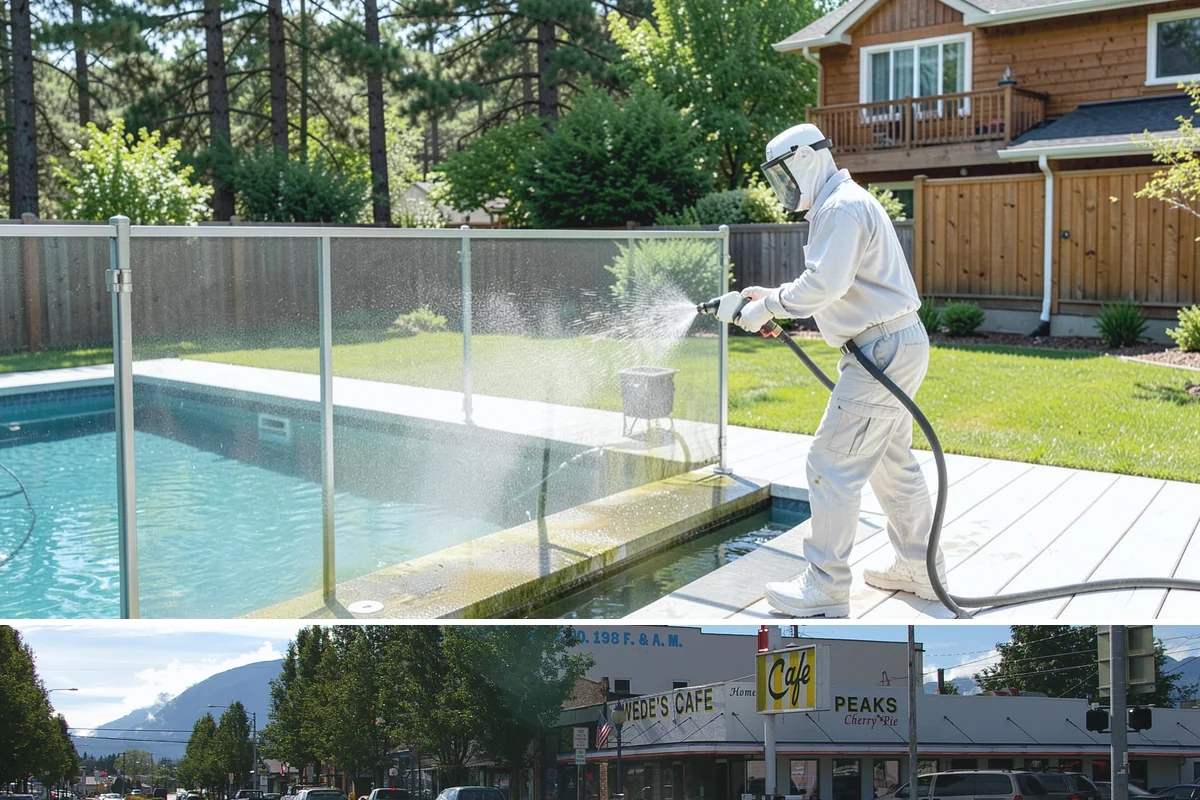 Wood Restoration in North Bend, King County, WA - Restore wood in late spring or summer so the brightened surface can dry and then be sealed within the same dry window.