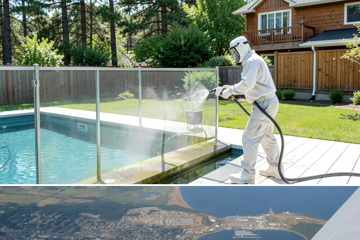 Wood Restoration in Oak Harbor, Island County, WA - Restore wood in late spring or summer so the brightened surface can dry and then be sealed within the same dry window.