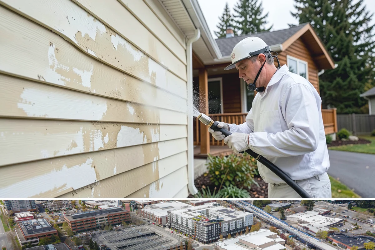 Wood Restoration in Redmond, King County, WA - Restore wood in late spring or summer so the brightened surface can dry and then be sealed within the same dry window.