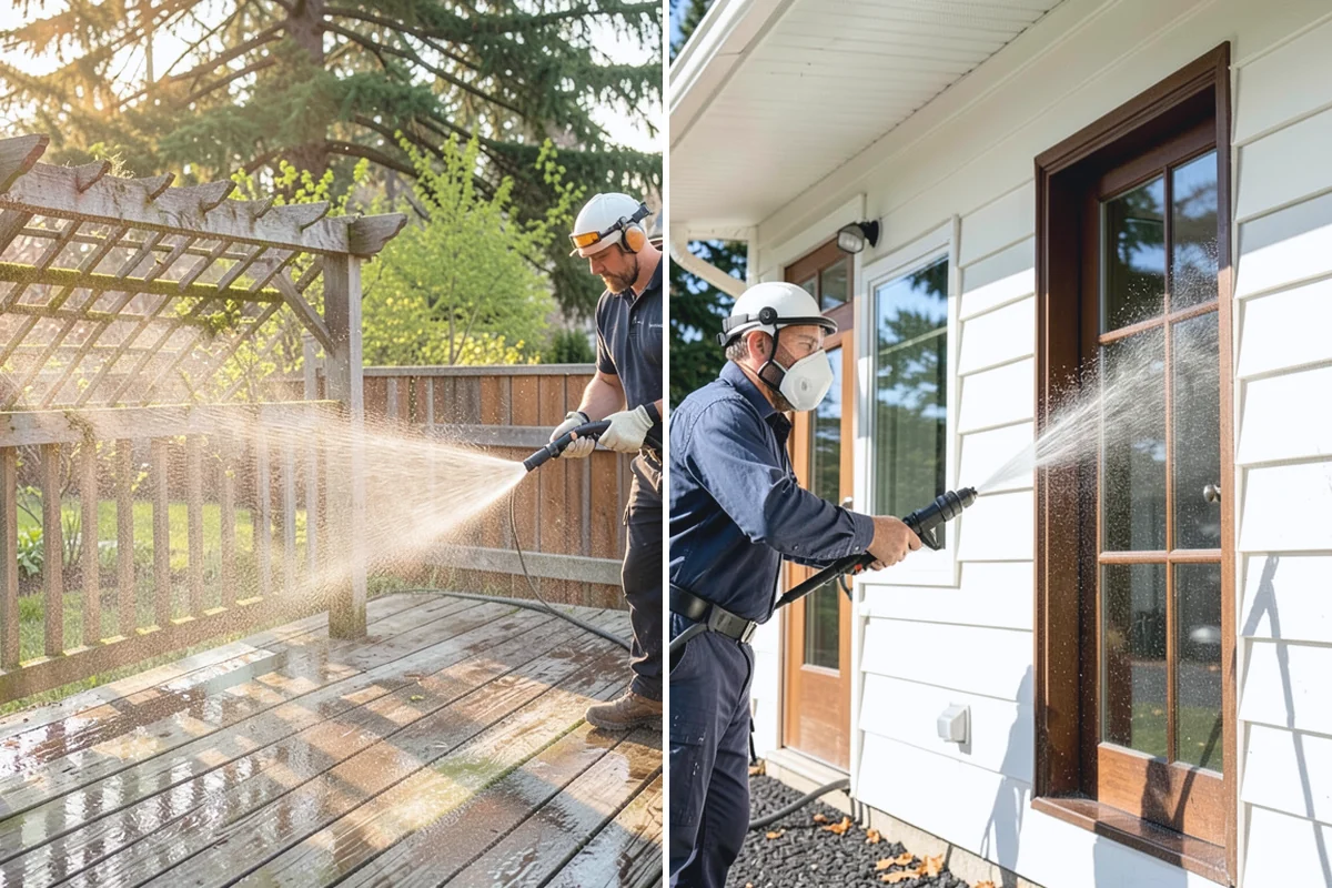 Wood Restoration in Renton, King County, WA - Apply stripper to remove old stain, sealer, or paint