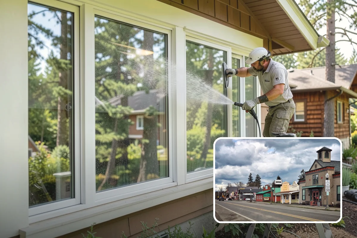 Wood Restoration in Roy, Pierce County, WA - Reverses gray weathering and reveals fresh wood tone
