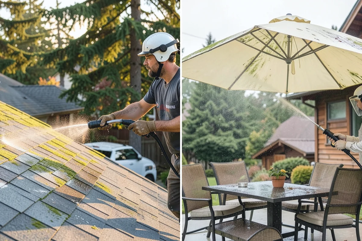 Wood Restoration in Roy, Pierce County, WA - Apply stripper to remove old stain, sealer, or paint