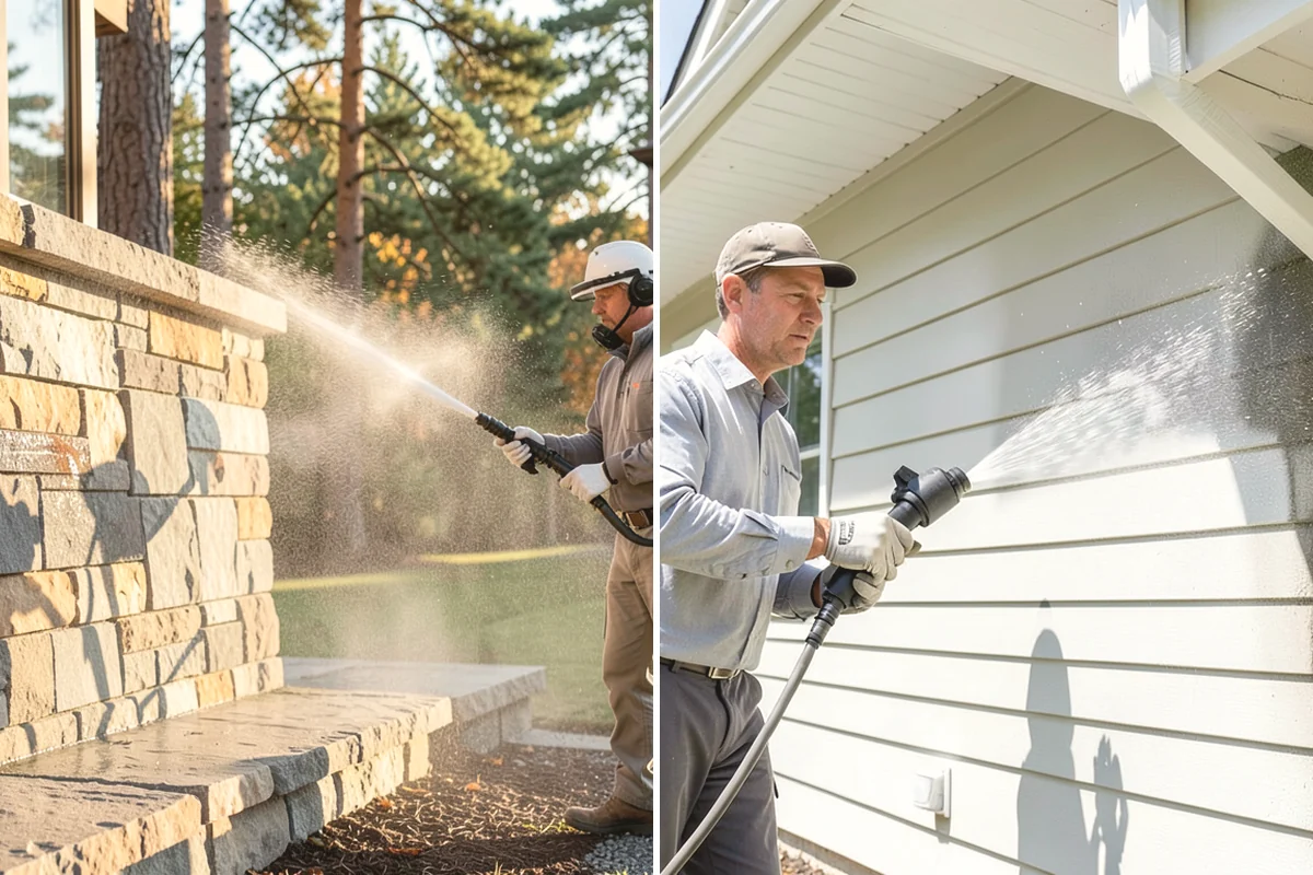 Wood Restoration in Ruston, Pierce County, WA - Apply stripper to remove old stain, sealer, or paint