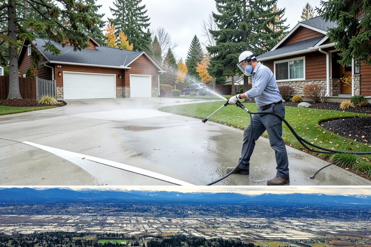 Wood Restoration in SeaTac, King County, WA - Restore wood in late spring or summer so the brightened surface can dry and then be sealed within the same dry window.