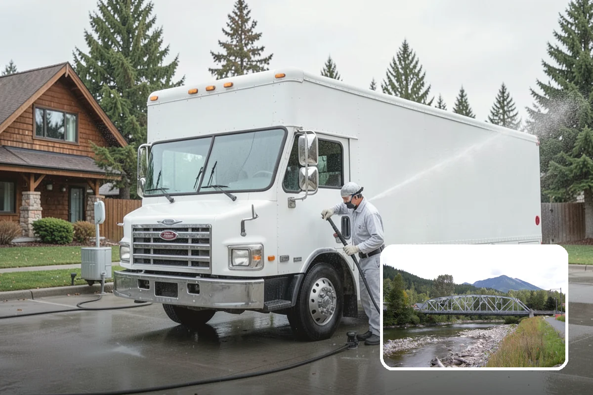 Wood Restoration in Skykomish, King County, WA - Reverses gray weathering and reveals fresh wood tone