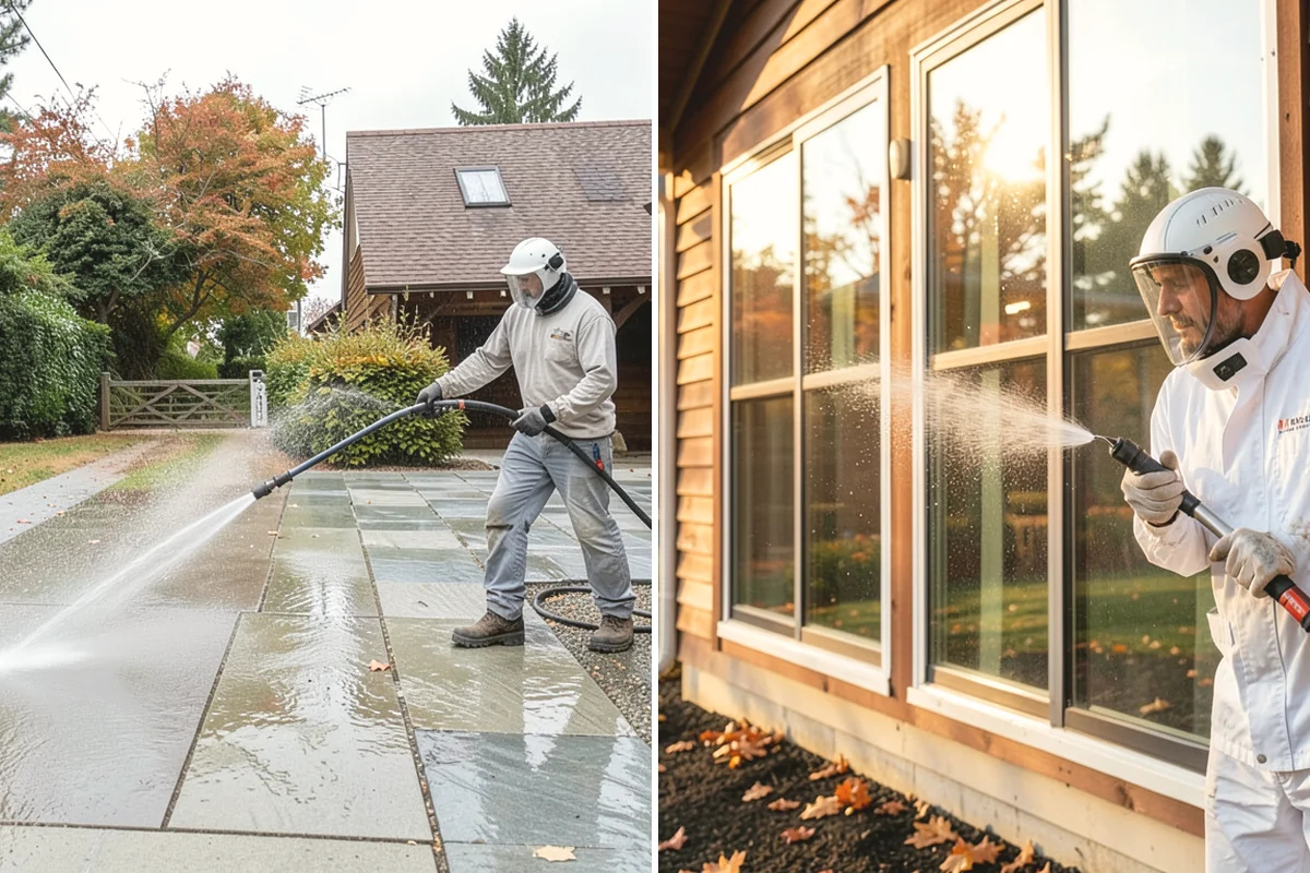 Wood Restoration in Tacoma, Pierce County, WA - Apply stripper to remove old stain, sealer, or paint