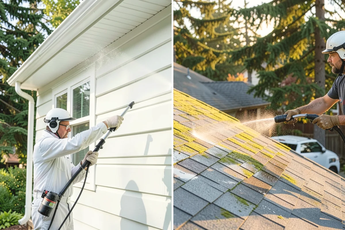 Wood Restoration in University Place, Pierce County, WA - Apply stripper to remove old stain, sealer, or paint