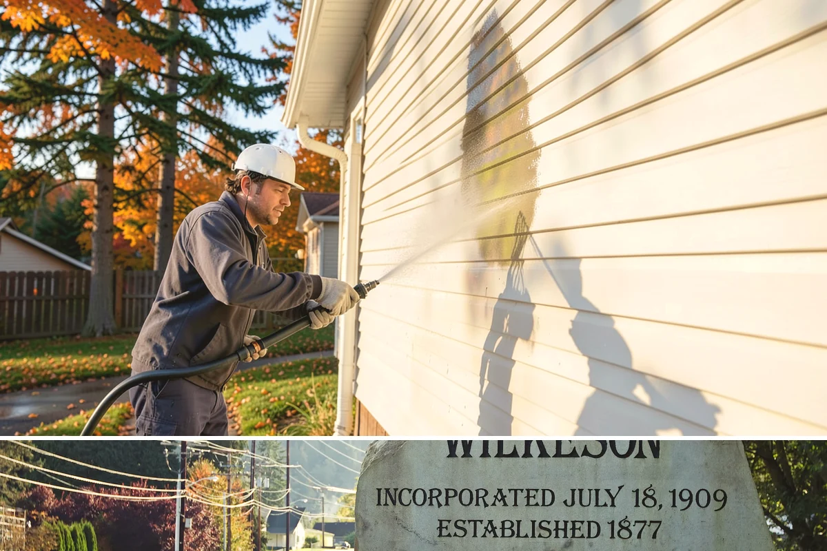 Wood Restoration in Wilkeson, Pierce County, WA - Restore wood in late spring or summer so the brightened surface can dry and then be sealed within the same dry window.