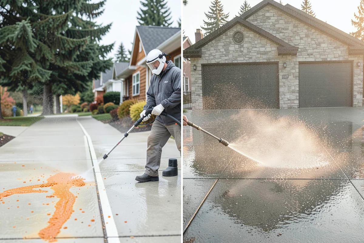 Wood Restoration in Woodinville, King County, WA - Apply stripper to remove old stain, sealer, or paint
