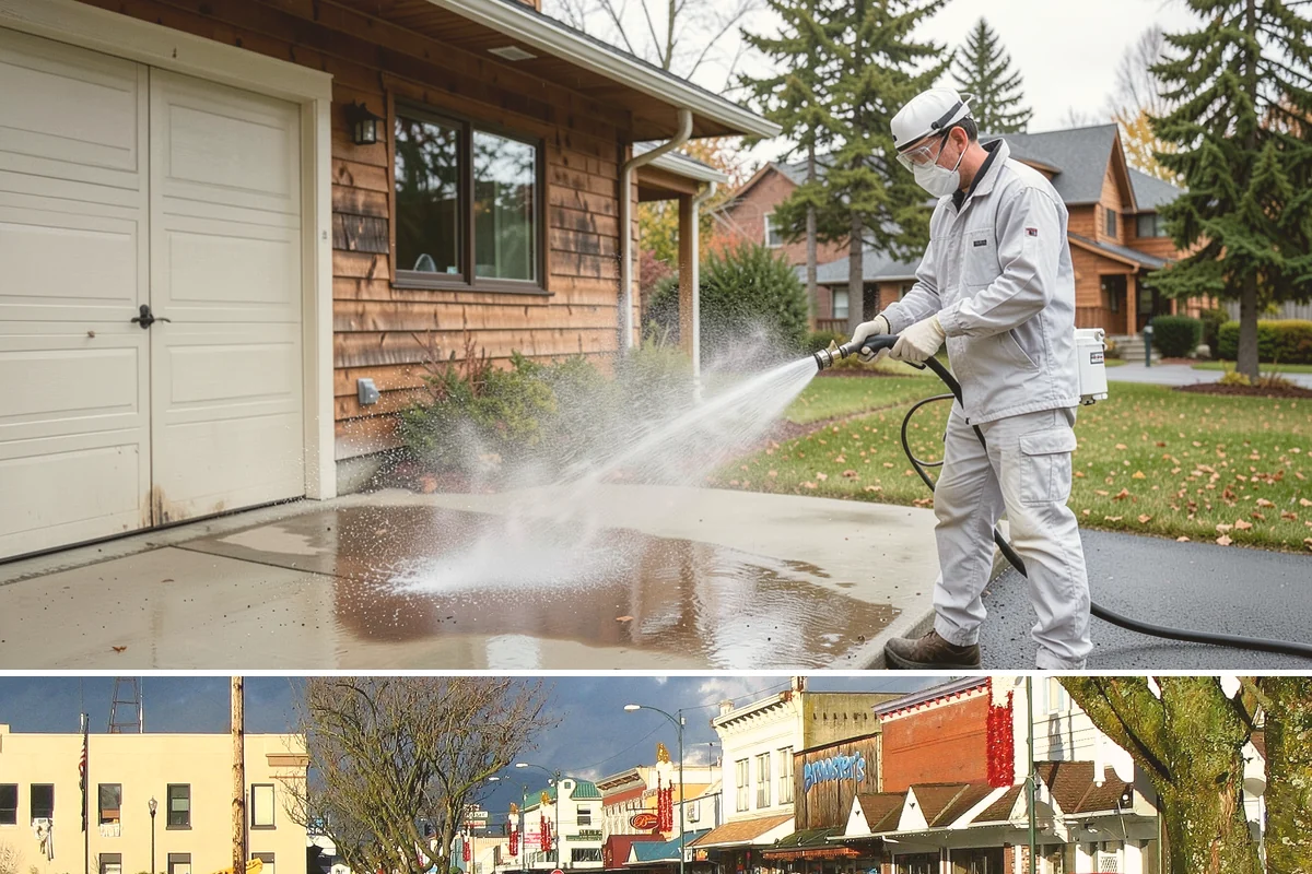 Wood Siding Washing in Arlington, Snohomish County, WA - Late spring through summer offers the dry days wood needs to fully cure before any sealer is applied.