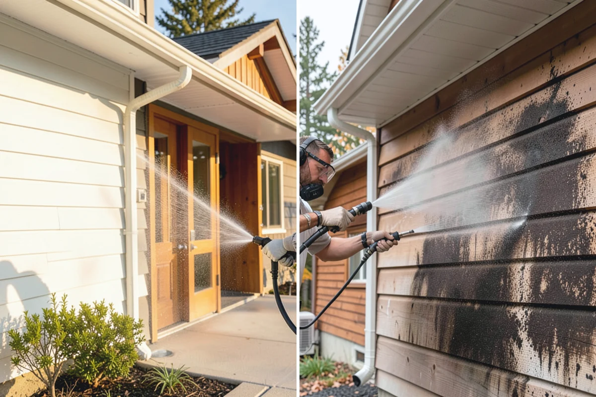 Wood Siding Washing in Beaux Arts Village, King County, WA - Assess the wood for soft spots and finish condition