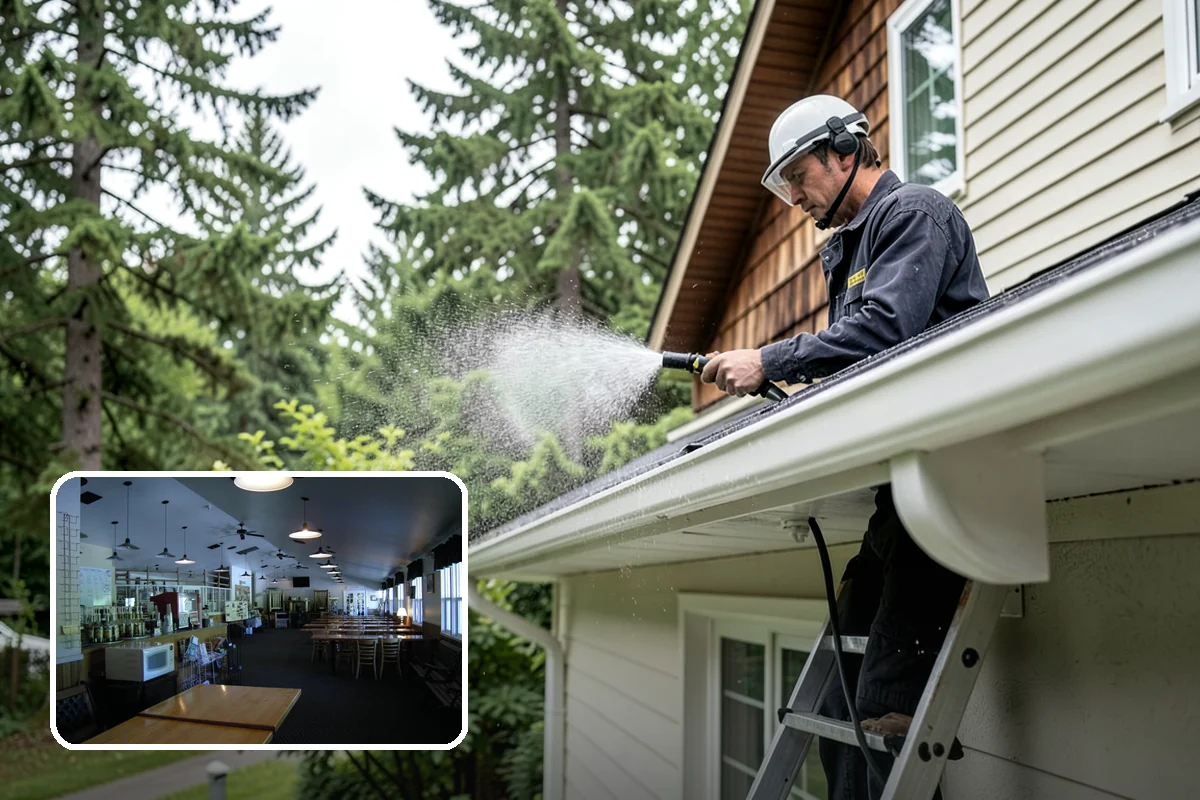 Wood Siding Washing in Black Diamond, King County, WA - Cleans without raising or splintering the grain