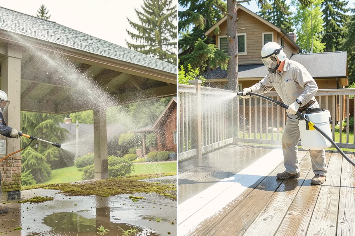 Wood Siding Washing in Bothell, King County, WA - Assess the wood for soft spots and finish condition