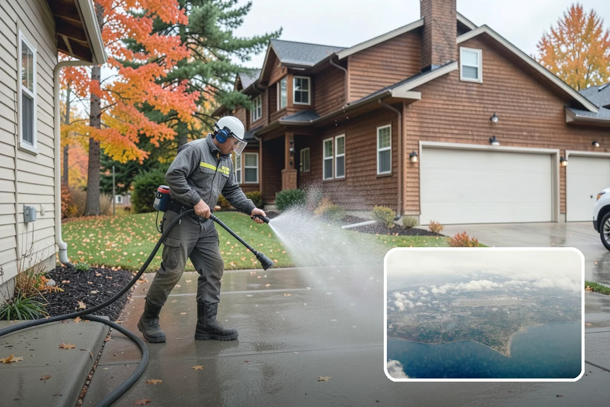 Wood Siding Washing in Burien, King County, WA - Cleans without raising or splintering the grain