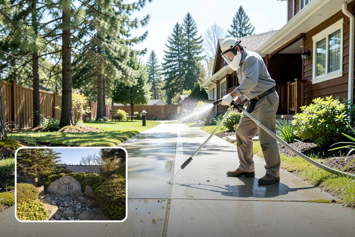 Wood Siding Washing in Clyde Hill, King County, WA - Cleans without raising or splintering the grain